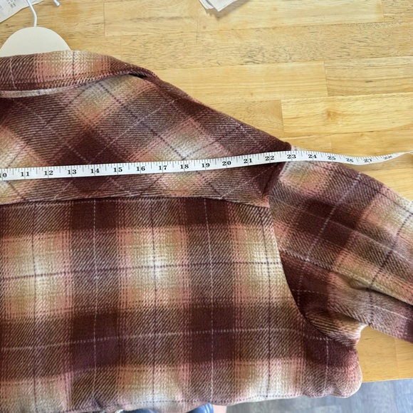 WORKSHOP Oversized Flannel Shacket Jacket Heavy Size XL/XXL - Picture 11 of 11